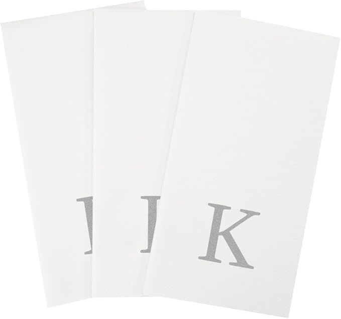 Luxenap 15.8 X 7.9 Inch Linen-Feel Guest Towels, 2000 Lettered Hand Towels