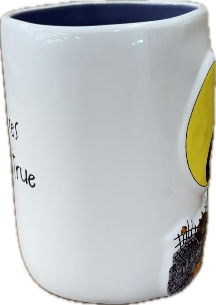 Rae Dunn Halloween Ceramic Coffee Mug - Nightmares Do Come True