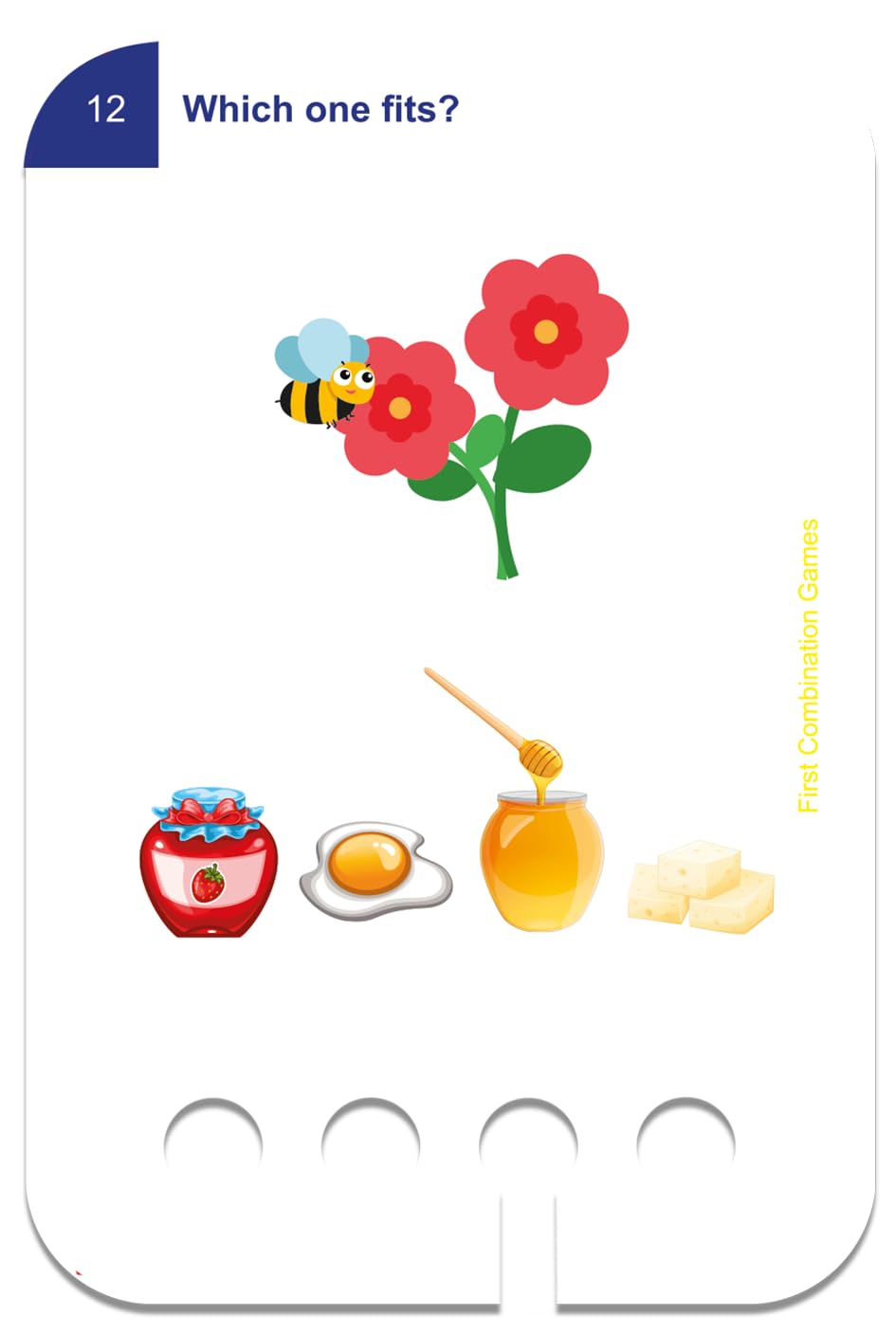 Puncho Educational Screen-Free 144 Flash Cards with 288 Learning Exercises – Wooden Montessori Matching Game for Toddlers – Mechanical Sensory Toy with 6 Card Sets & Self-Correcting Box – Kids Ages 3+