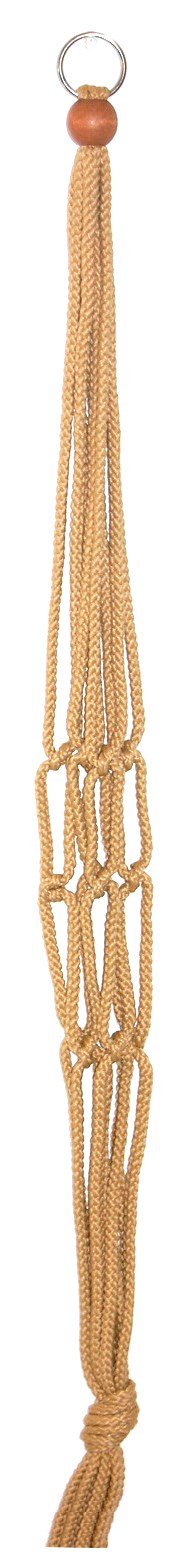 Primitive Planters 36" Jute (tan) Macrame Plant Hanger