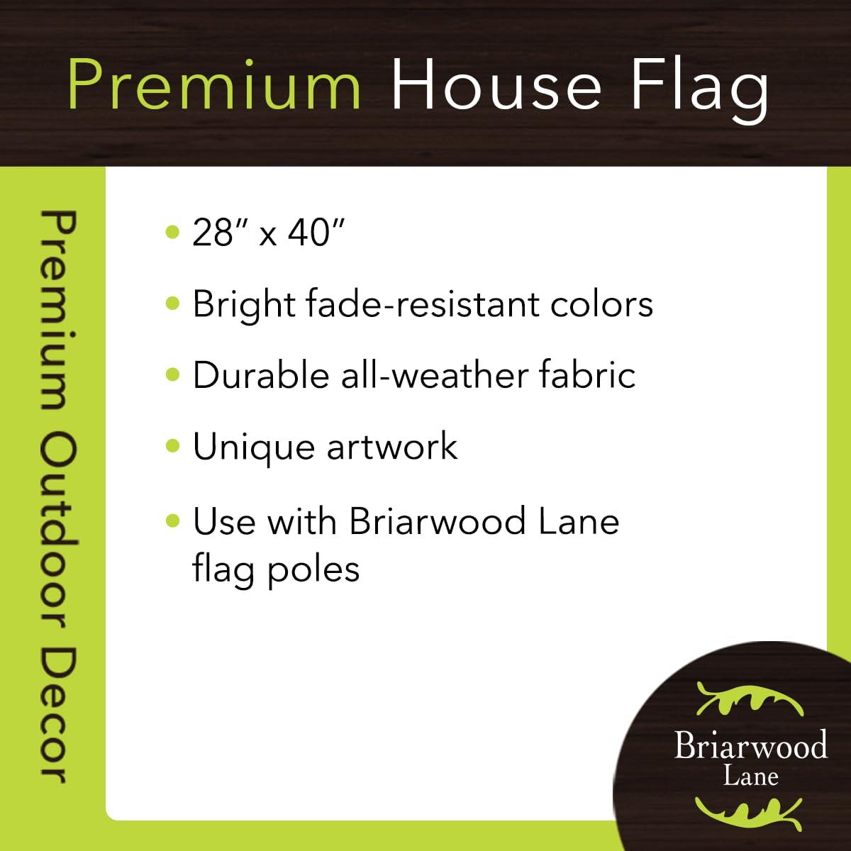 Upside Down Witch Burlap Halloween House Flag 40" x 28" Briarwood Lane