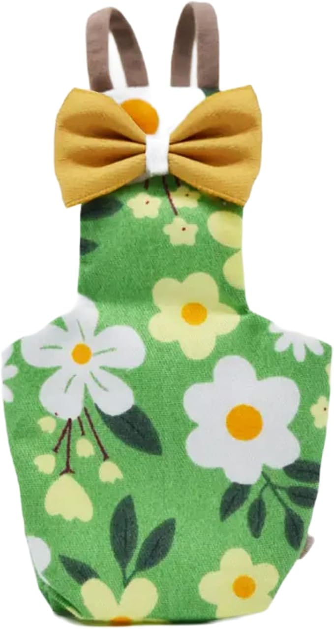 Bird Flight Suits Diapers for Monk Parakeets, Conures, Lovebirds, Cockatiels Flight Suits, Parrot Clothes, Bird Training Nappy Suit Liners Clothes (Large,Cyan)