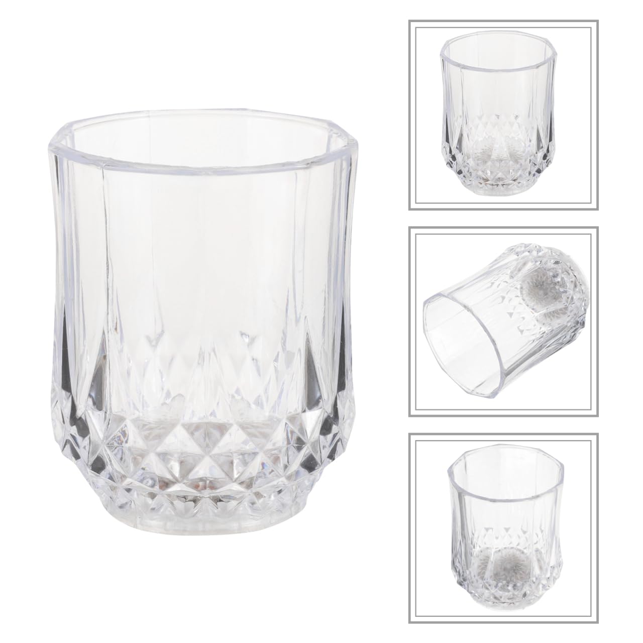 10pcs Flash Drinking Cups Water Cups for Bars Weddings Birthdays and Night Events Unique Neon Glow Drinkware for Guests and Gatherings