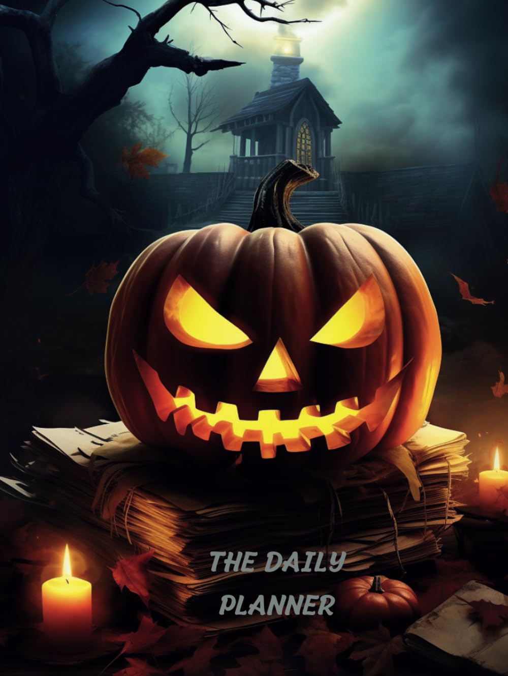 The Happy Halloween Daily Planner Daily Journal Pages: Over 3 months of daily pages