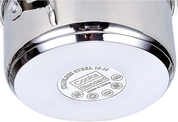 Cooks Standard Classic 24 Quart Stock Pot with Lid, Large Stainless Steel Pot