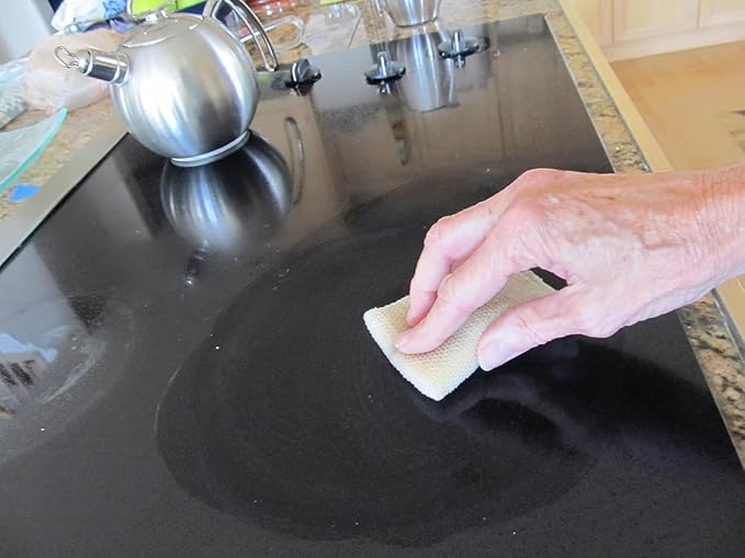 12 Pack Scrub Sponges Kitchen By SCRUBIT, Multi-Purpose Scouring Pads, Non-Scratch Cleaning Sponges for Dishes, Pots & Non-Stick Cookware - Long Lasting Dish Scrubbers for Kitchen, Bathroom & More