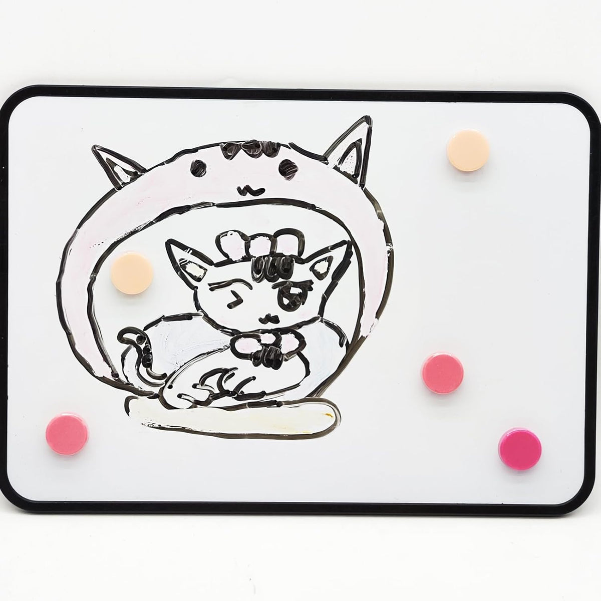 ZDZBLX Fridge Magnets 30 PCS, Strong Refrigerator Magnets for Whiteboard, Heavy Duty Small Round Magnets, Mini Decorative Cute Magnet for Fridge, Locker, Map, Kitchen, School, Office, Classroom (Pink)