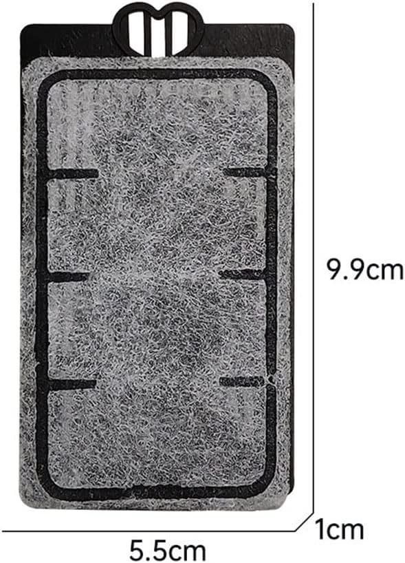 Aquarium Filter Cartridges Suit for 3.5W 280L/H Low-Water Fish Tank Filter Turtle Tank Reptiles Amphibians Frog Crab Cichlids Newt Filter Plate(Cartridges-3PCS)