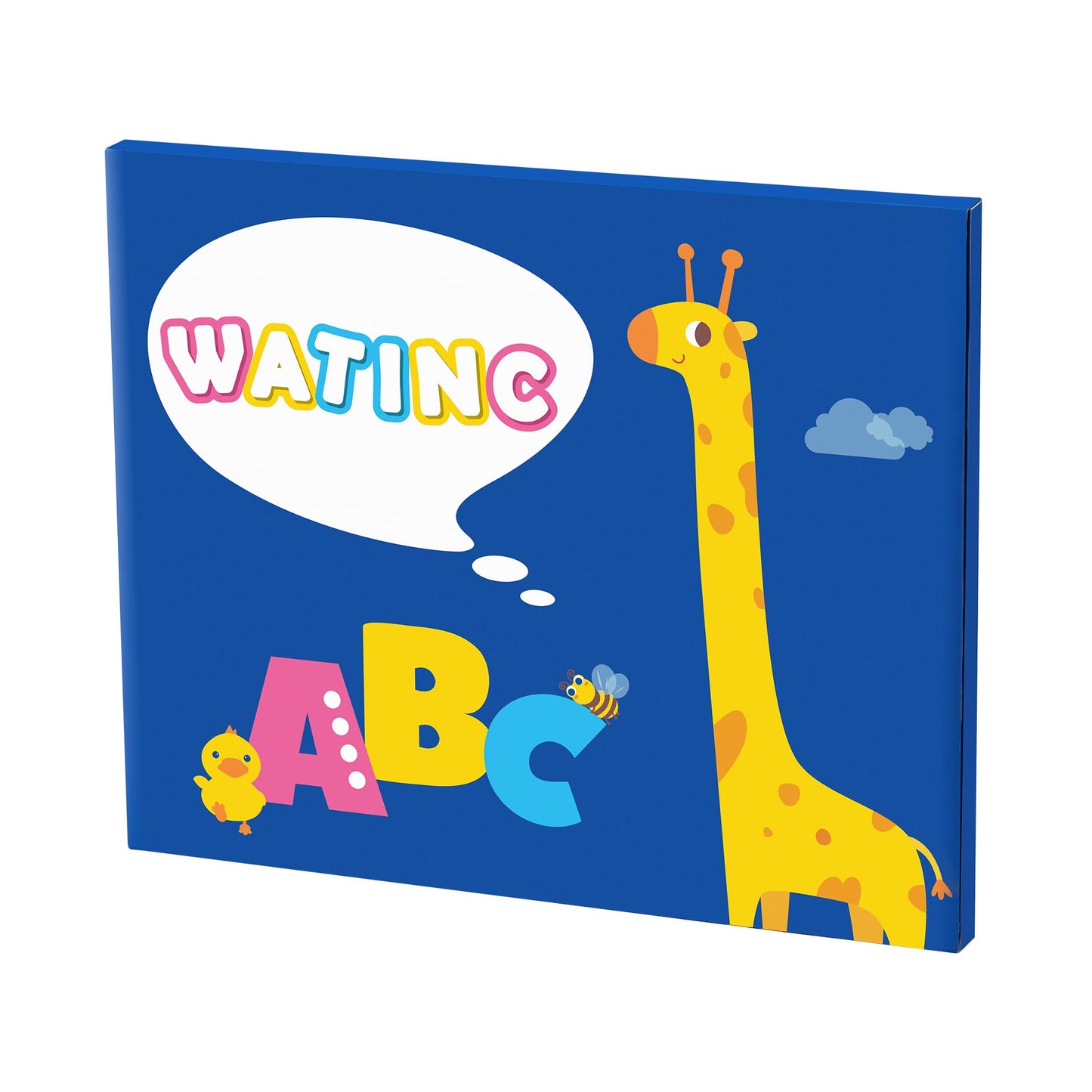 WATINC Travel Felt Board Story Set - 25PCS Portable Felt Board Educational Birthday Gift for Boys & Girls, Themed Storytelling Preschool Early Learning Interactive Play Kit for Toddlers (Insect)
