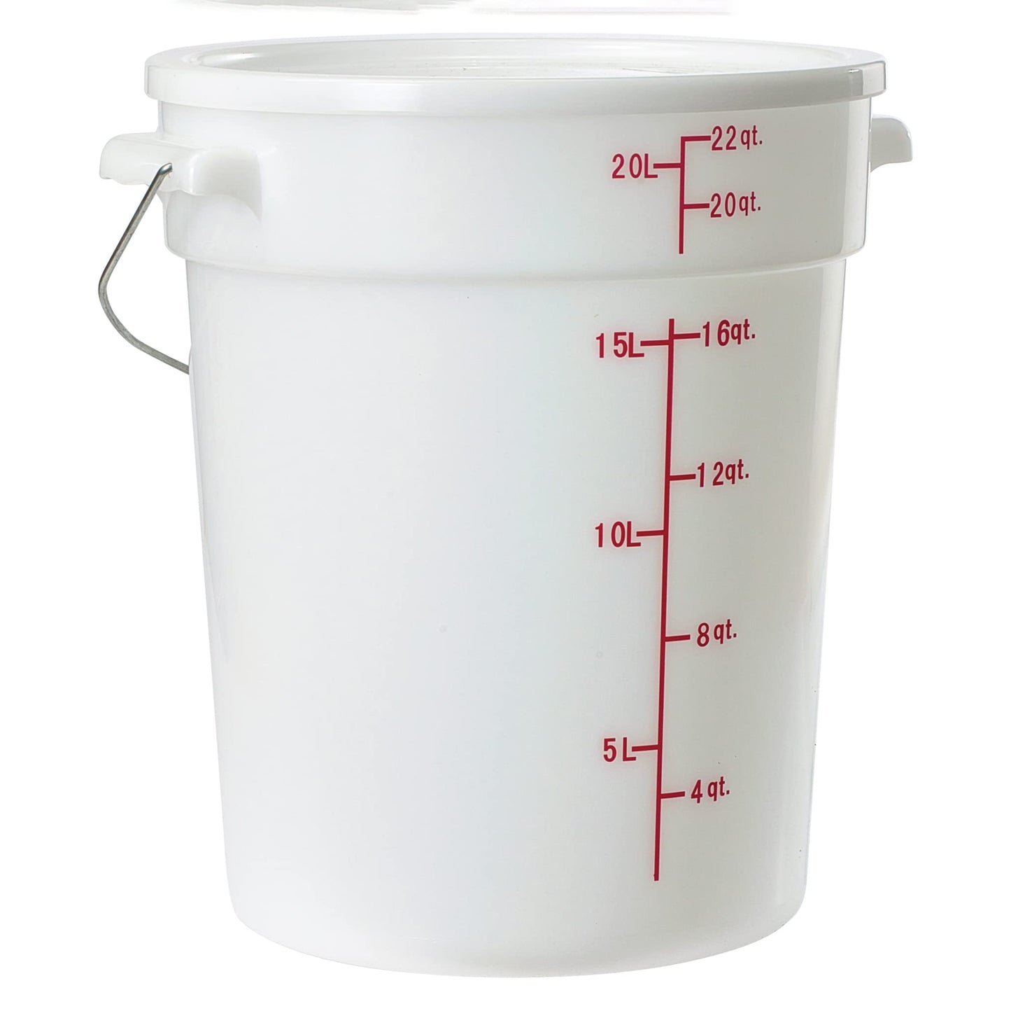 Beverage Dispenser White BPA Free Polypropylene 6 Gallon (PBDW-22)