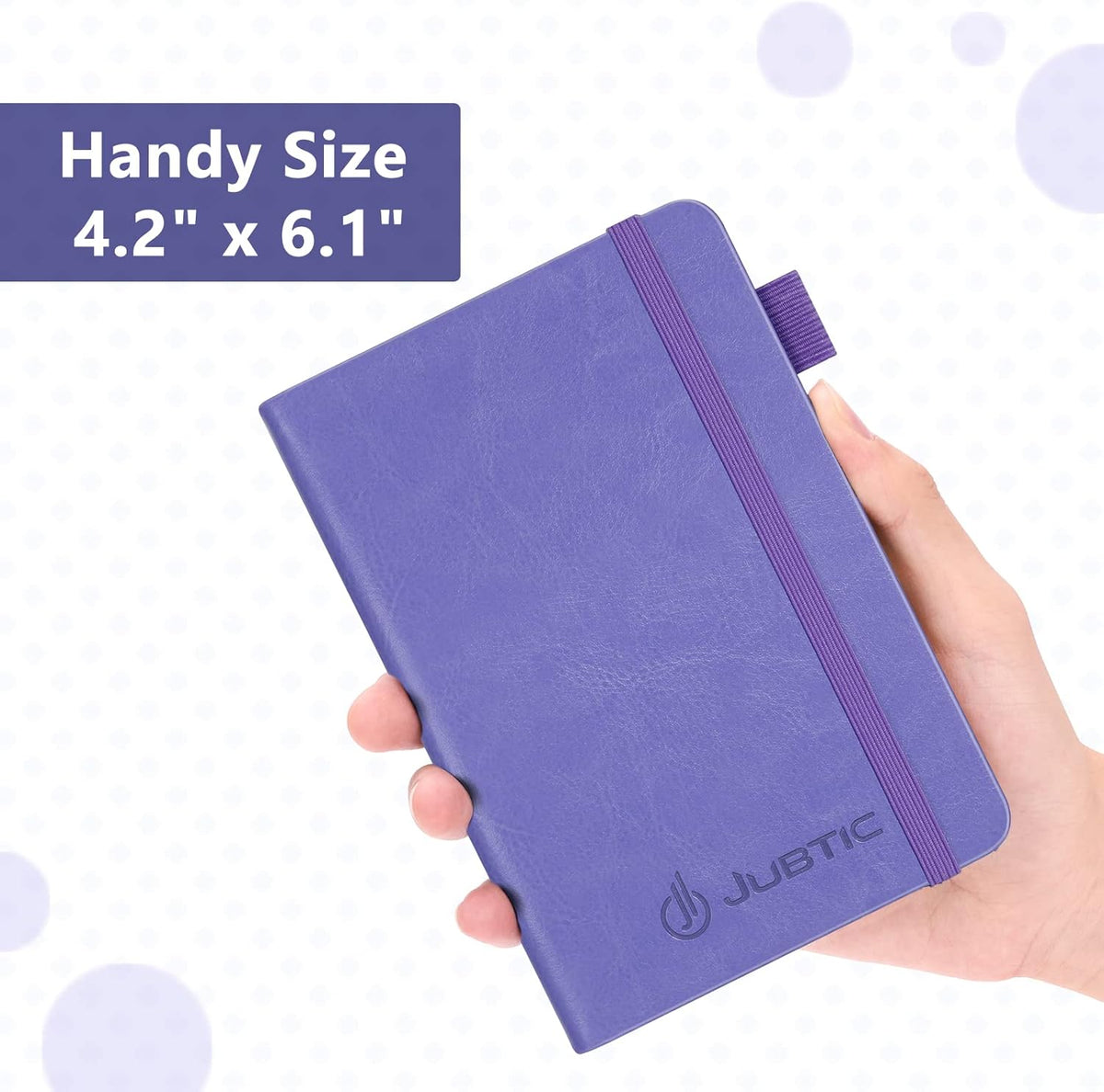 JUBTIC Password Book with Alphabetical Tabs, Small Size Internet Address & Password Keeper Logbook, Password Notebook Journal for Computer & Website Logins, Very Peri