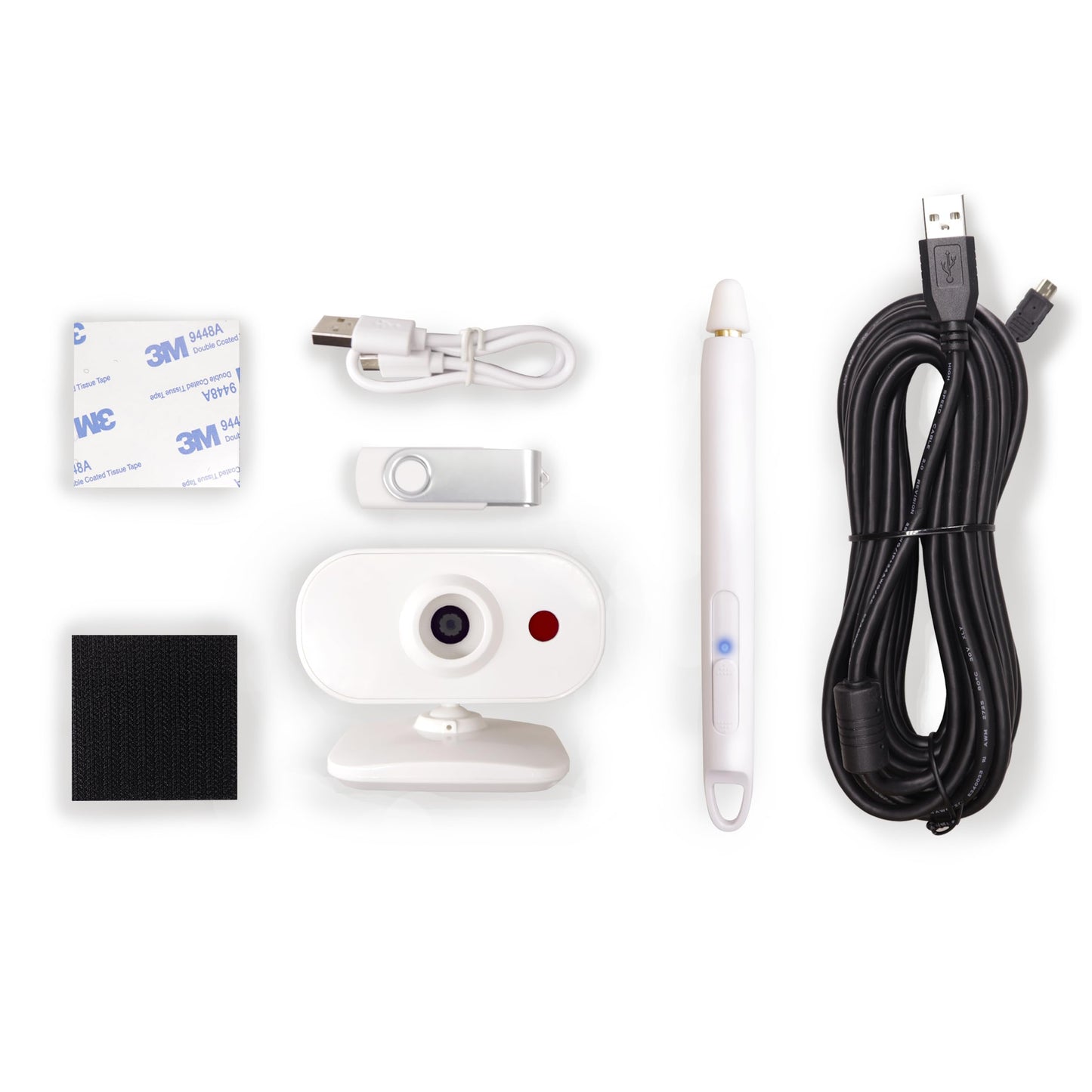 Portable Interactive Whiteboard - Smart Teaching Whiteboard, Long Focus Interactive Screen, Auto Calibration, Easy to Setup, Ideal for Home, Office, Classrooms, Conference Room, Presentation