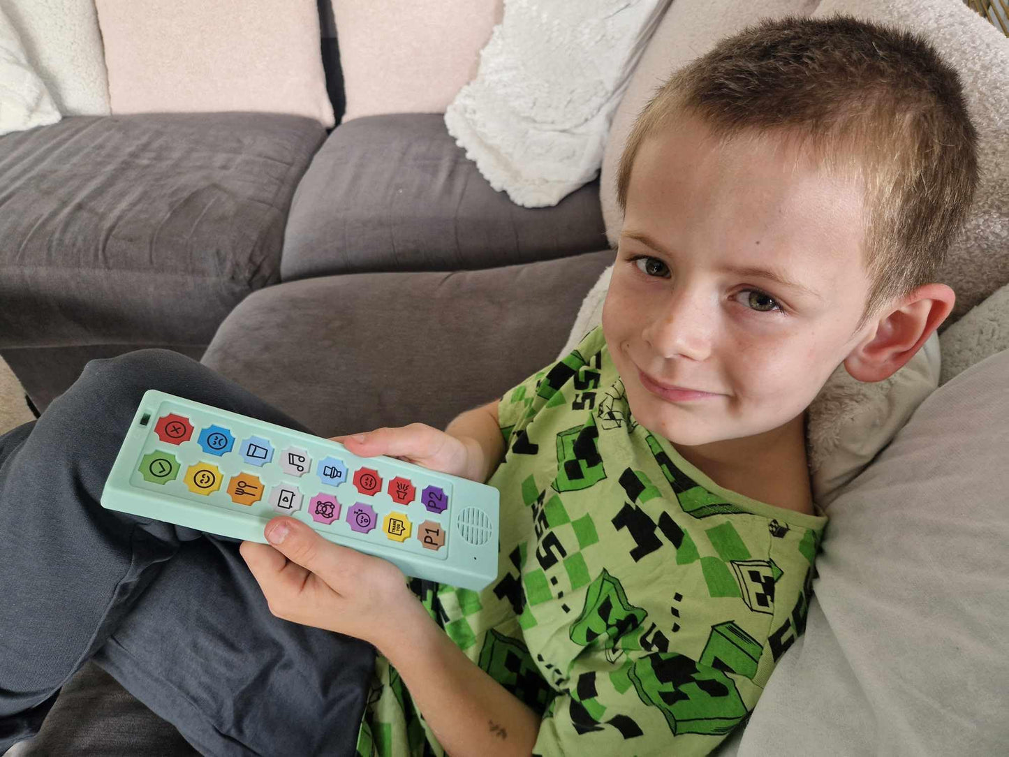 AAC Communication Device Autism Speech Therapy Tools. Non Verbal Communication Devices for Kids & Adults. Programmable Autism Aide. Alternative to PECS Cards. Nonverbal Special Needs Must Haves