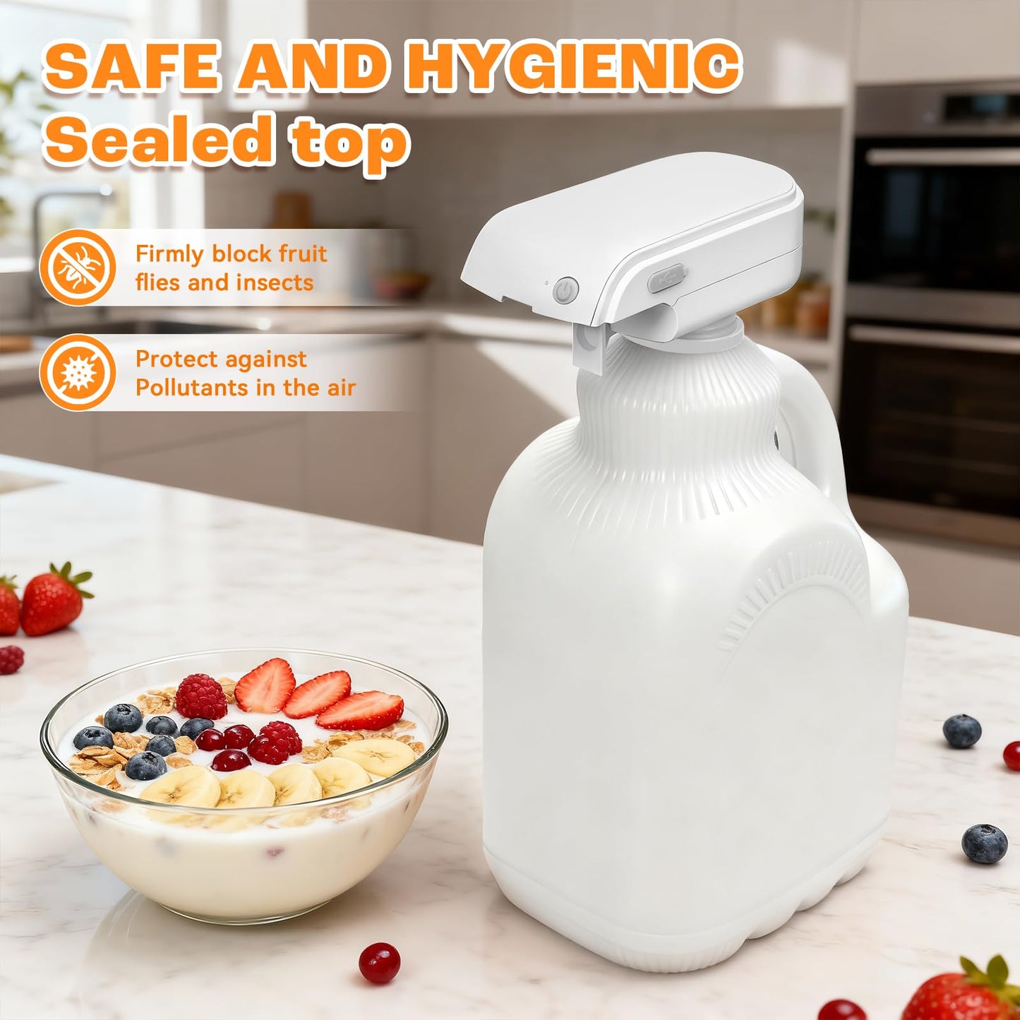Hands-Free USB Rechargeable Automatic Drink Dispenser Water Juice Milk Tap