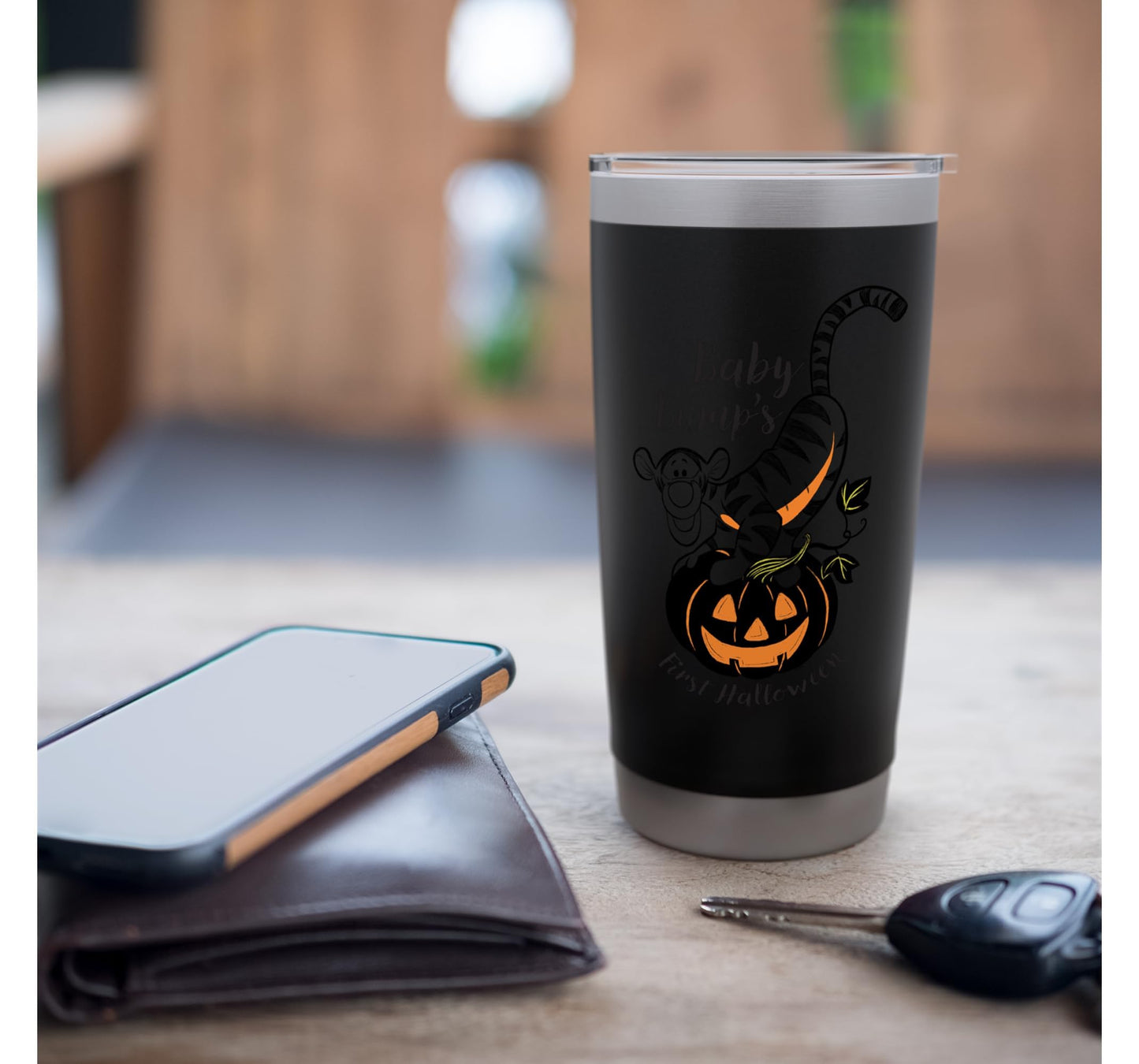 Disney Winnie the Pooh Baby Tigger Bump's First Halloween Stainless Steel Insulated Tumbler