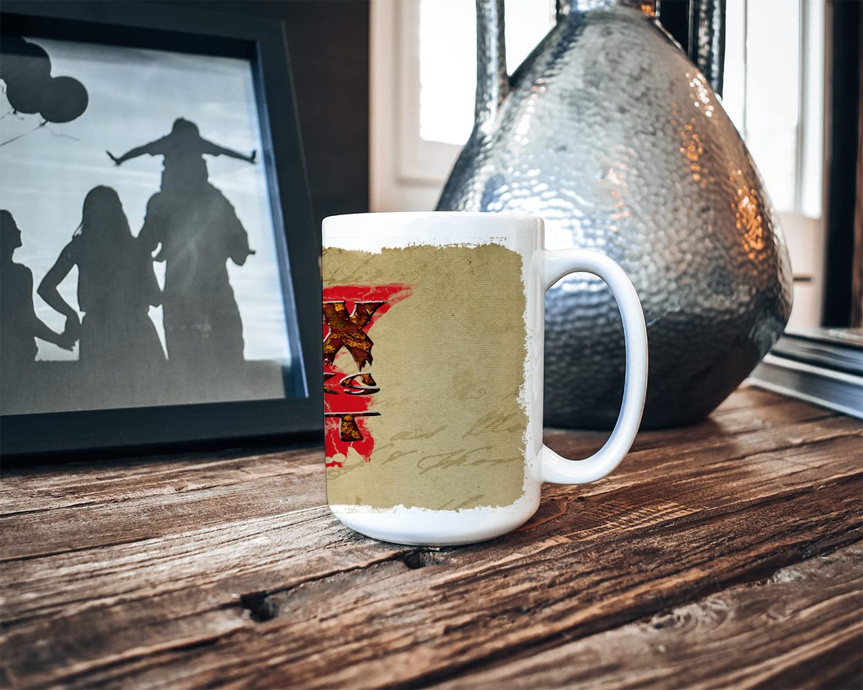 Caroline's Treasures SB3006CM15 Hex marks the spot Halloween Dishwasher Safe Microwavable Ceramic Coffee Mug 15 ounce, 15 ounce, multicolor