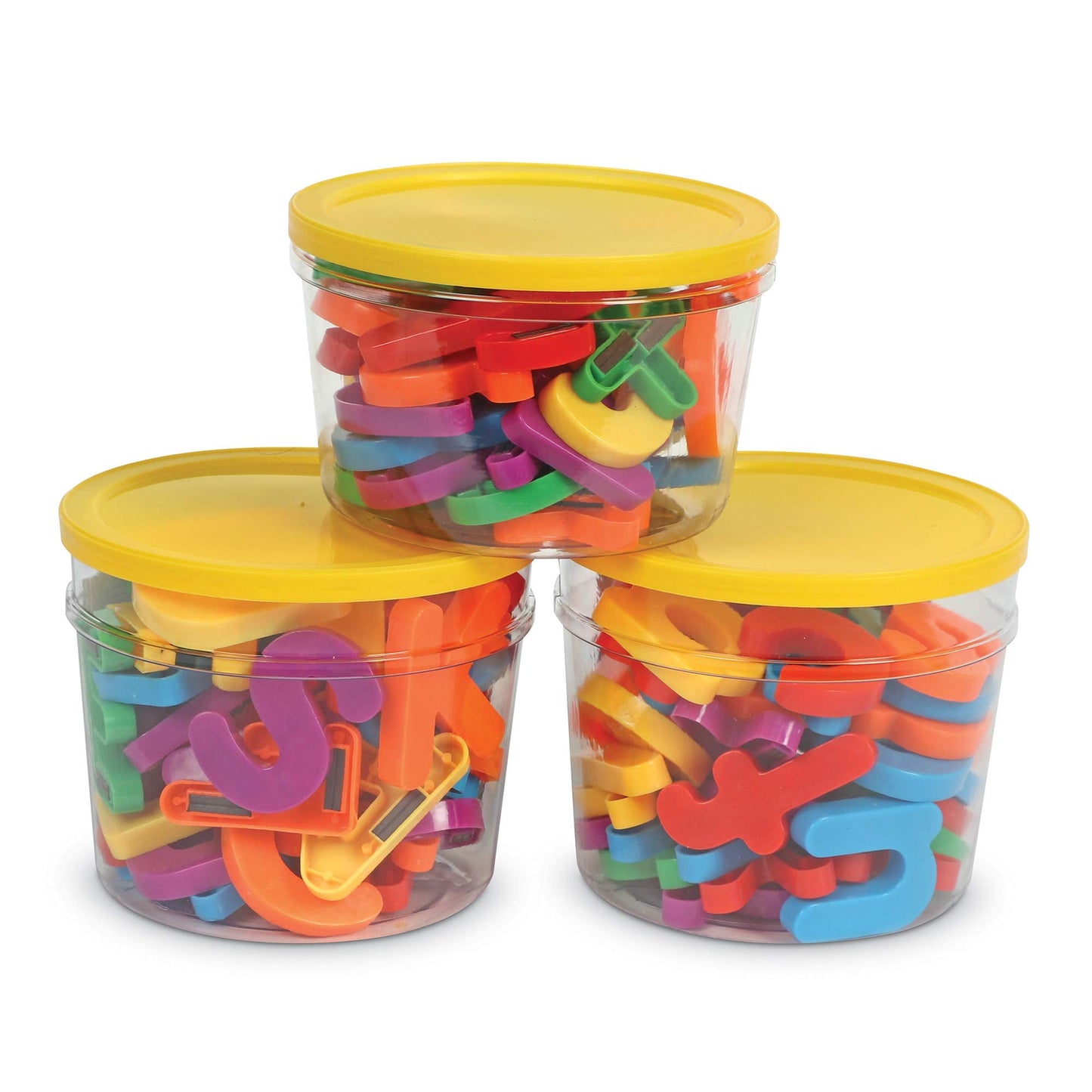 Learning Resources Jumbo Magnetic Letters & Numbers Combo Set - 80 Pieces, Ages 3+ Toddler Learning Toys, ABC for Toddlers