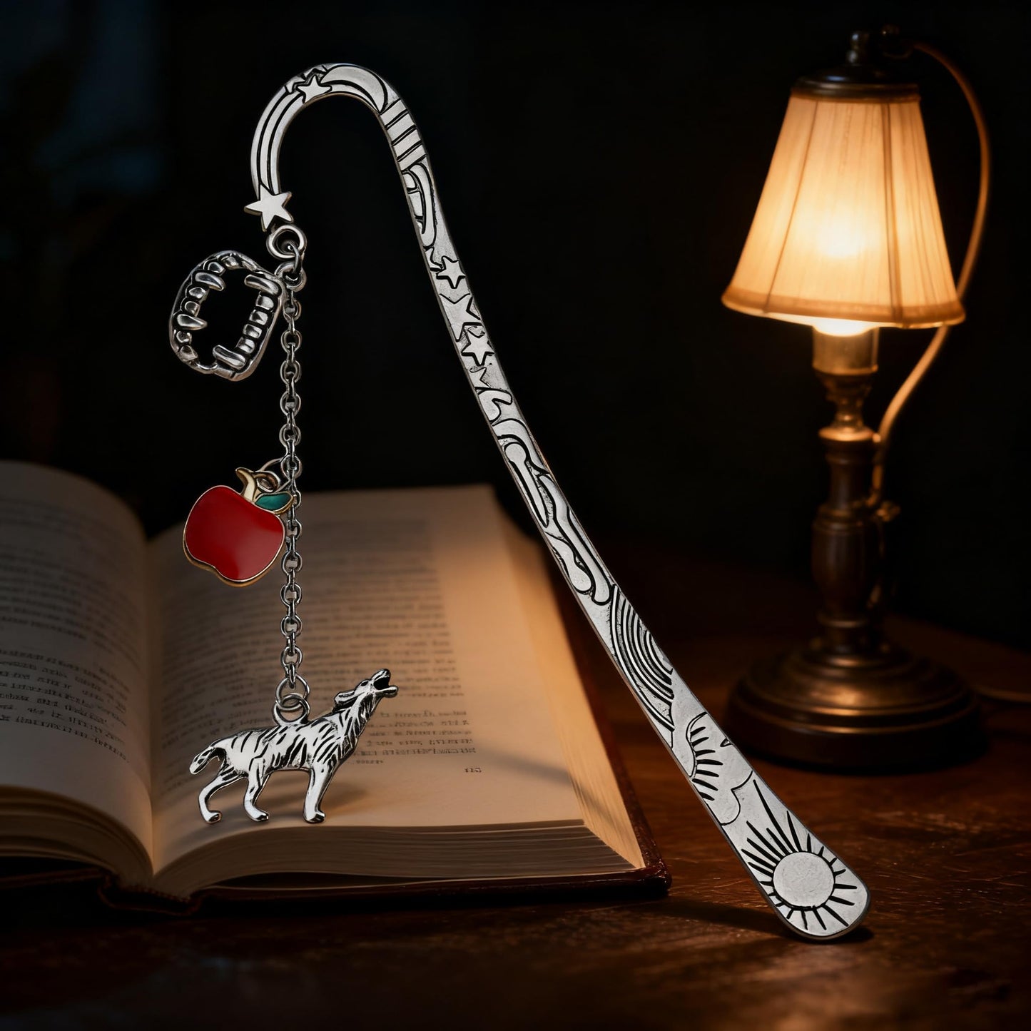 UJIMS Vmpire and Werewolf Movie Inspired Gifts Werewolf Themed Bookmark Vmpire Fans Gift Movie Fans Gift (WerewolfBookmark)