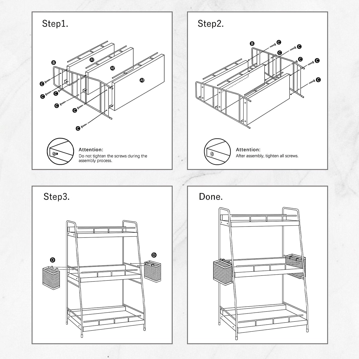 BSTSLL Bathroom Counter Organizer,Bathroom Countertop Organizer with Baskets,Vanity Organizers,Counter Shelf,Countertop Storage, Makeup Organizers(Black)