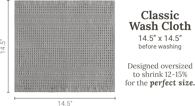GILDEN TREE Waffle Towels Wash Cloths