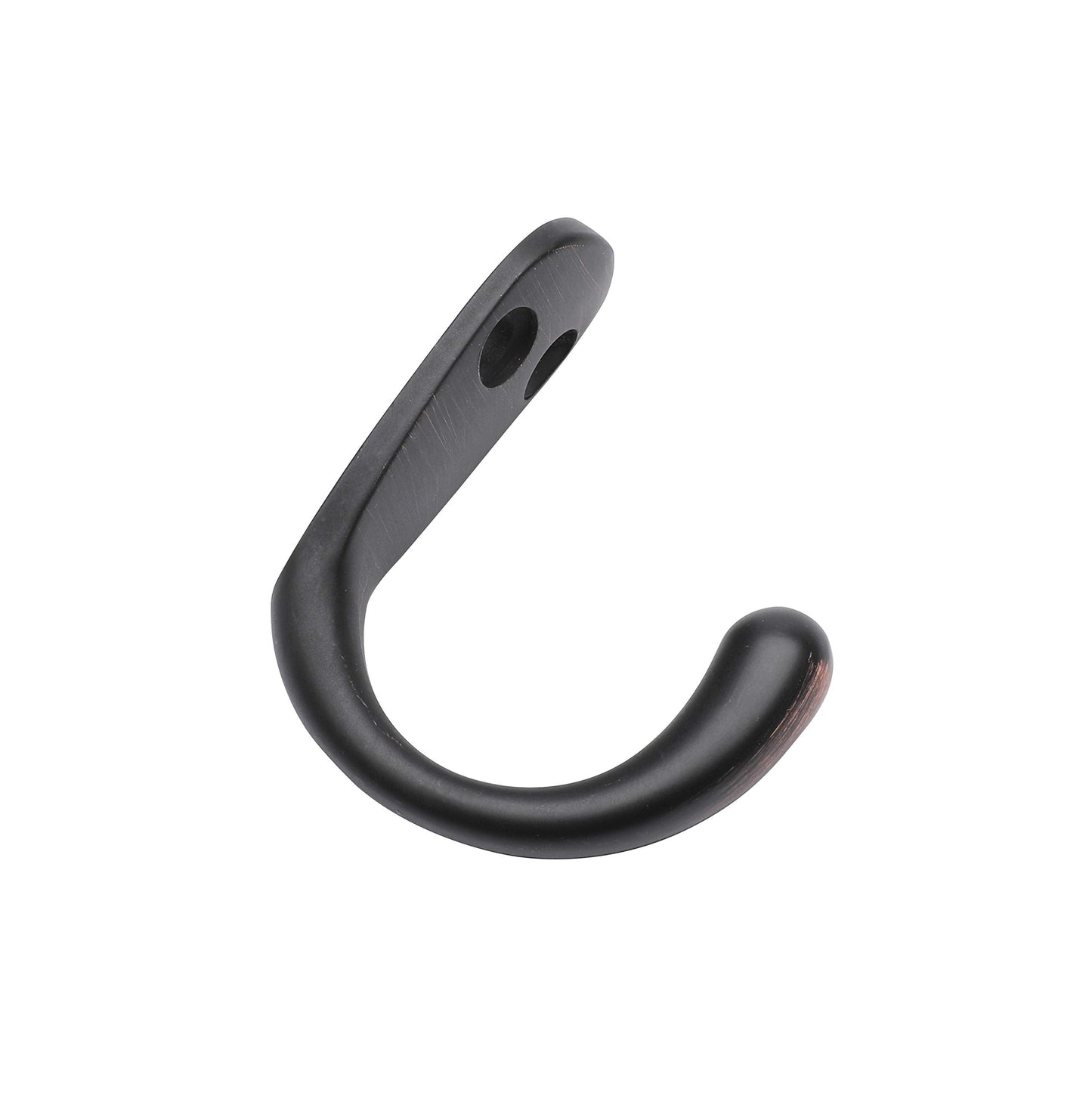 5 Pack Piece Single Prong Robe Hook, Farmhouse 1.8 Inch Coat Hooks Oil-Rubbed Bronze