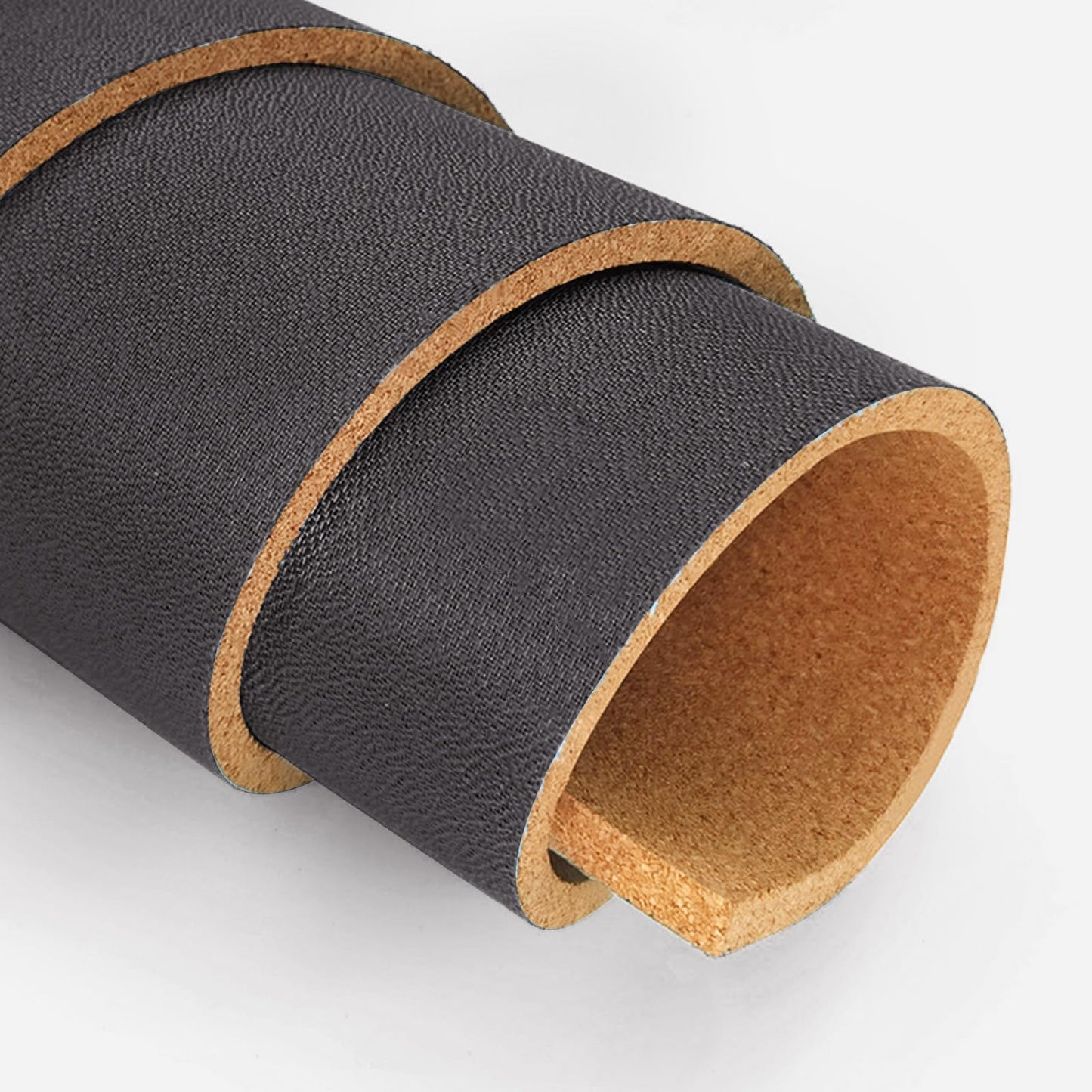96"x48" Cork Board Roll with Linen Gray - 1/4" Thick 4'x8' Frameless Natural Corkboard for Walls Dartboard Pictures Photo Vision Prayer, ZHIDIAN Large Bulletin Board for Home Office School