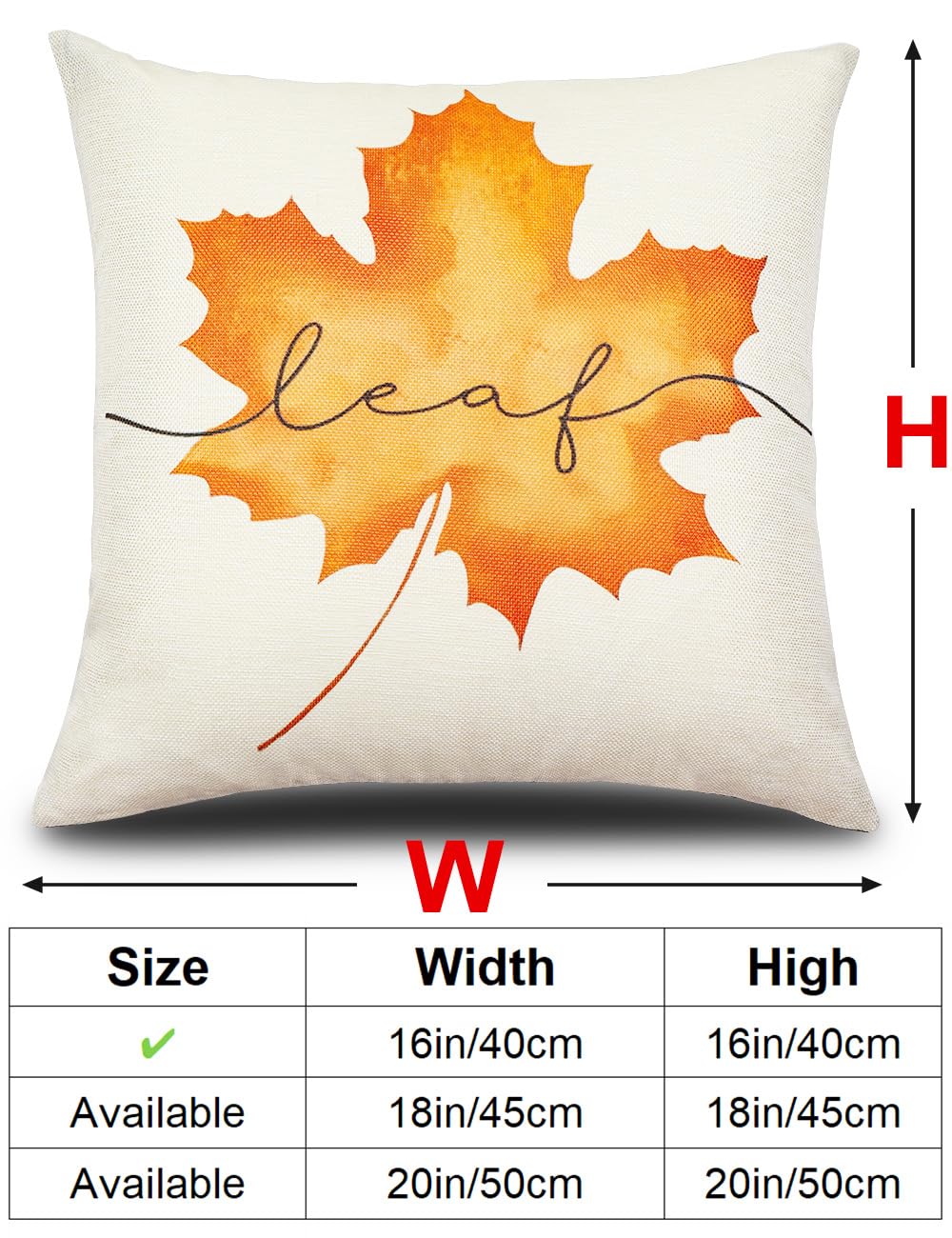 TOYPOPOR Fall Decorations Pillow Covers Double-Side Printing 16'' x 16'' Set of 4, Pumpkins Thankful Blessed Buffalo Plaid Fallen Leaves Thanksgiving Throw Cushion Cases for Outdoor Indoor Home Decor