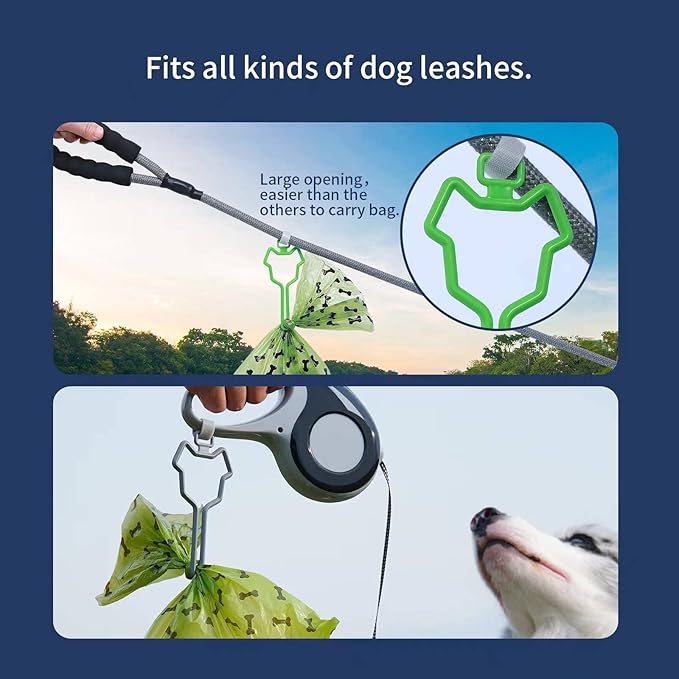 A4DOG Biodegradable Poop Bags for Dogs - 540 Counts Extra Thick, Leak-Proof Dog Poop Bags Rolls, Compostable, Unscented Dog Stuff, Puppy Essentials - 36 Rolls