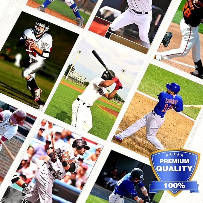 400 Pack 9 Pocket Card Sleeves Binder Sheets, Holds 7200 Cards, Trading Card Sleeves for 3 Ring Binder, Protective Pages Sheets for Baseball, Football, Business, Game Cards