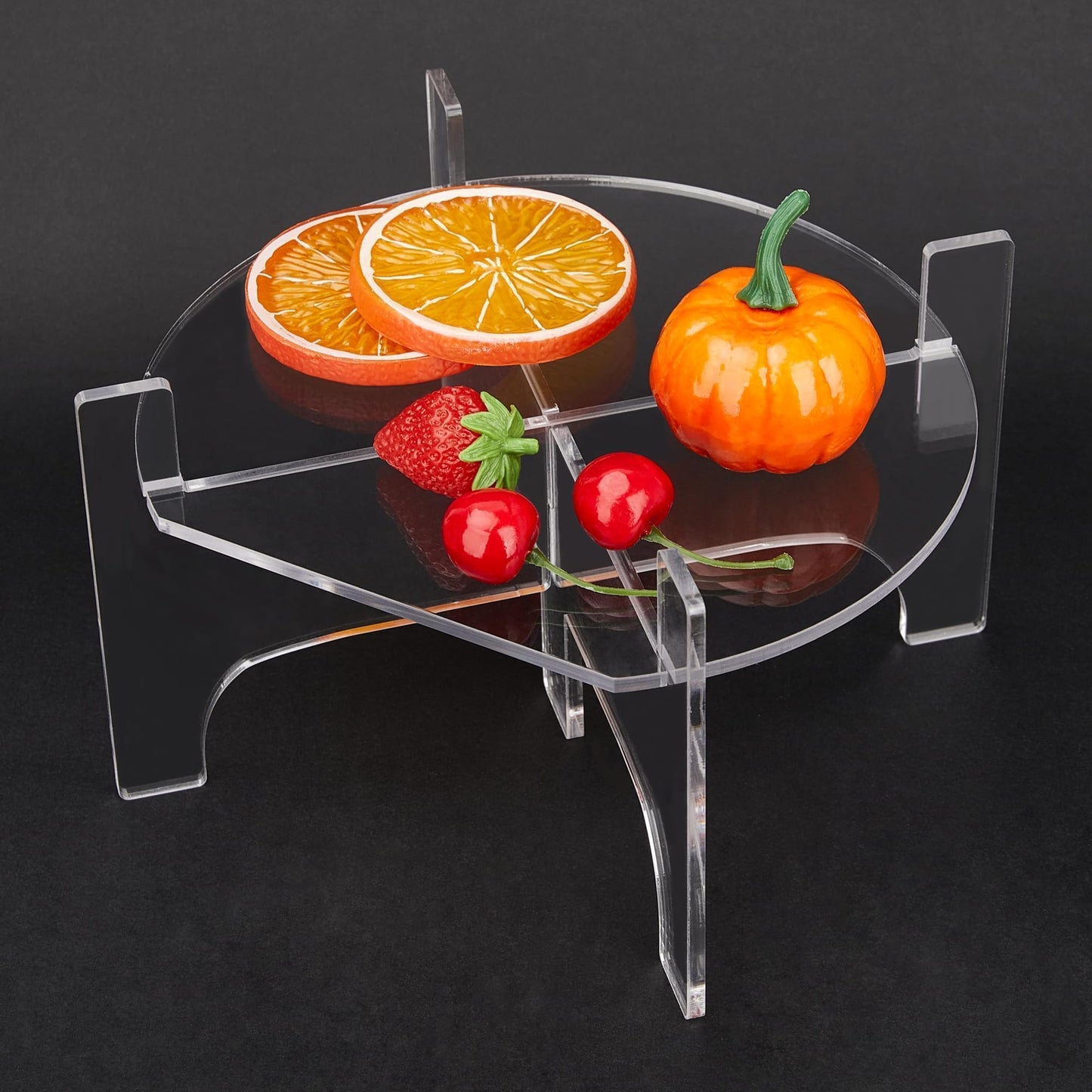 Omoojee Drink Dispenser Stand Acrylic Fit Max 7.87 Inch Diameter of Water Dispenser, Glass Jar, For Home, Party, and Catering Beverage