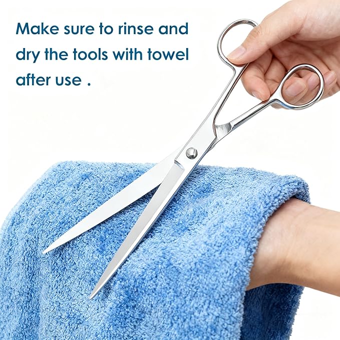 Carefree Fish Aquarium Gravel Cleaner 15~30In Multi-Functional Syphon Feeding Tube Upgraded Turkey Baster Stainless Steel Long Tweezers Long Scissors Long Base Leveling Shovel