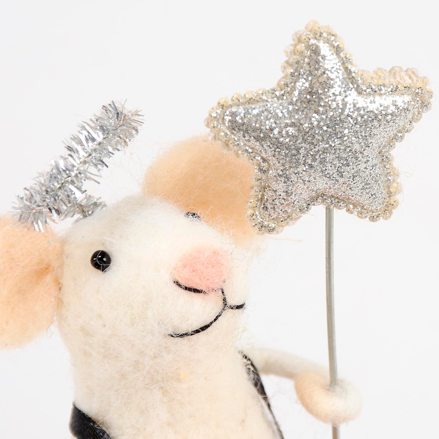 Primitives by Kathy Collectible Critter - Angel Mouse, Coordinate with Our Other Collectible Critters/Figurines for a Delightful/Seasonal Display