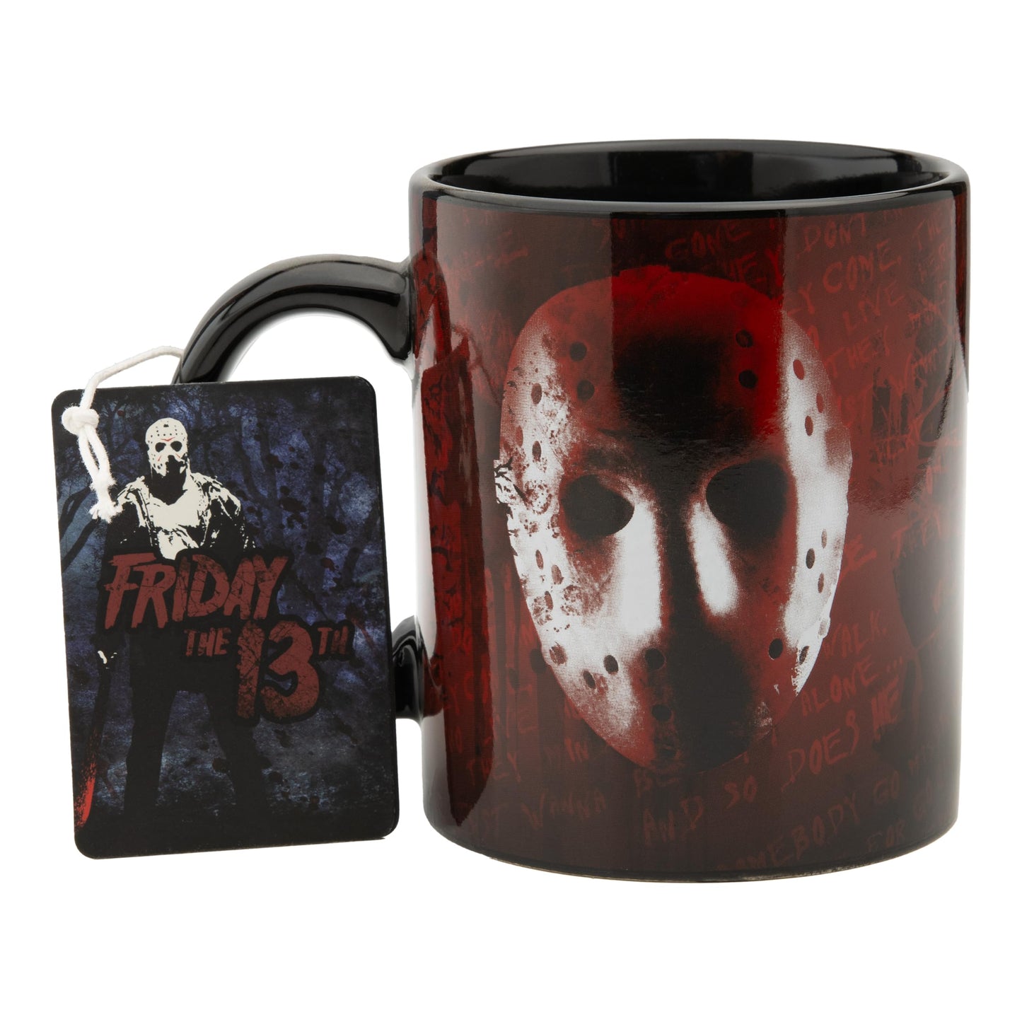 Paladone Friday the 13th Jason Voorhees Hockey Mask Oversized XL Ceramic Mug, Officially Licensed Cup for Coffee, Tea and Hot Chocolate, Horror Movie Merchandise for Teens & Adults