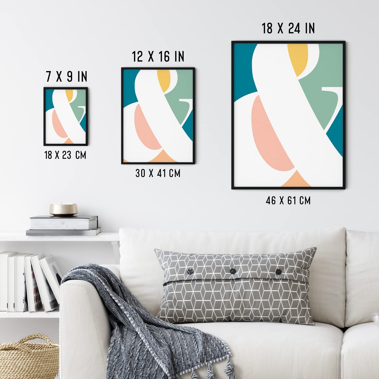 Artery8 NASA Our Solar System Planets and Sun Size Comparison Art Print Framed Poster Wall Decor 12x16 inch
