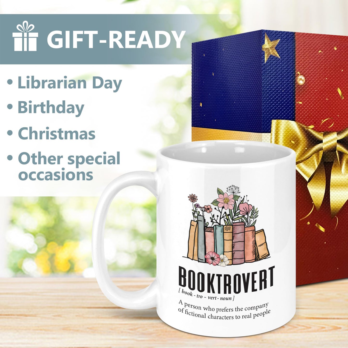 Bgsnbsha Book Mugs for Book Lovers, Gifts for Books Lovers Women, Books Club Gift Ideas, Librarian Reader Gift for Bookworms, Reading Themed Coffee Mugs 11oz