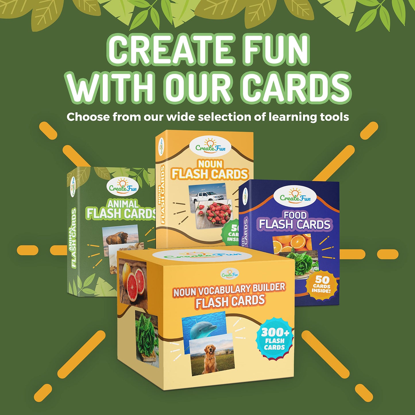 50 Animal Flash Cards - Realistic Photo Cards - Fun Vocabulary Builder for Autisim, Speech Therapy, ESL, Occupational Therapy - Montessori Educational Games for Preschool Kids Learning Activity