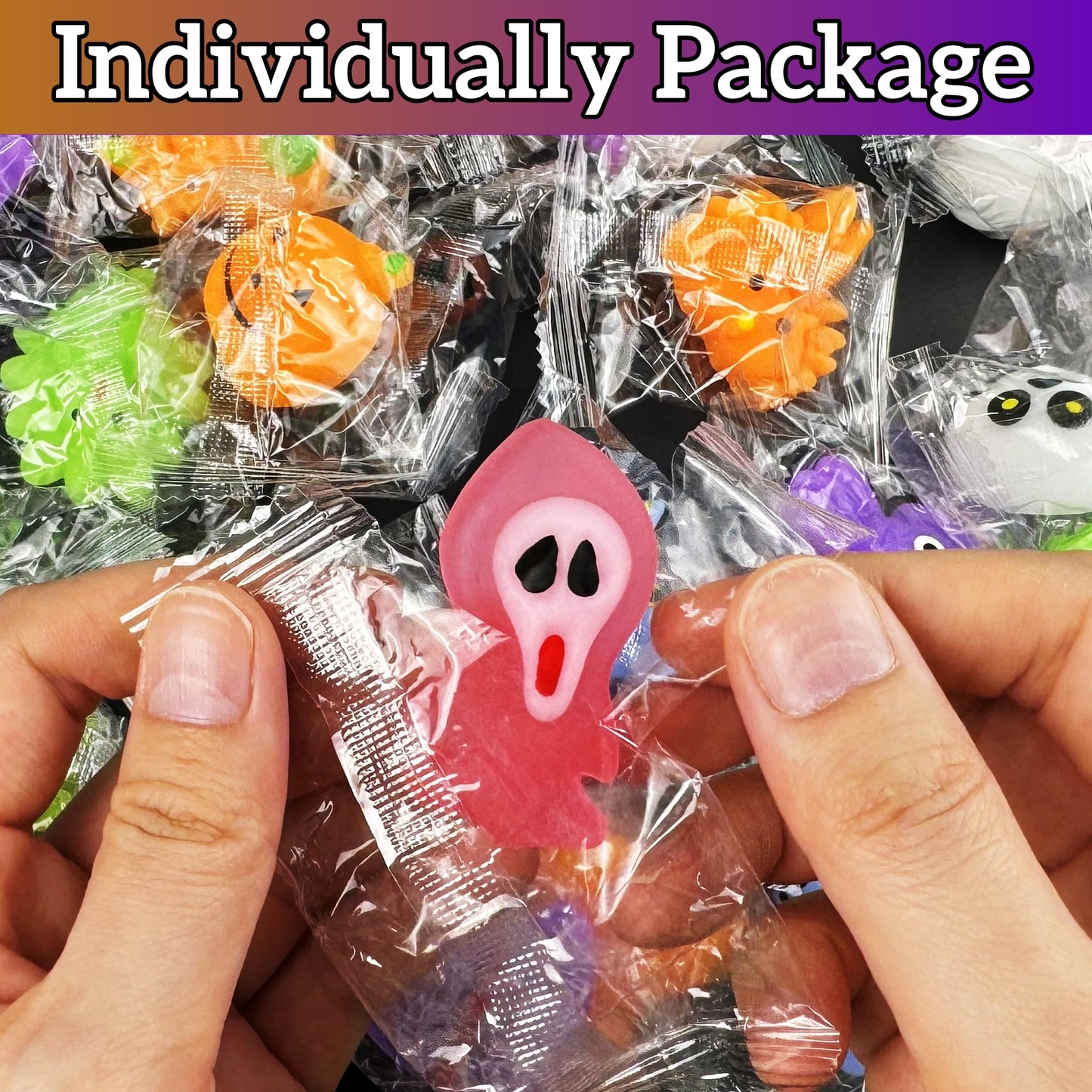 VOVEA Halloween Mochi Squishy Toys 30 PCS, Squishies Party Favors for Kids, Treat Bags Goodie Bag Fillers, Treats Classroom Prizes Mini Kawaii Stress Relief