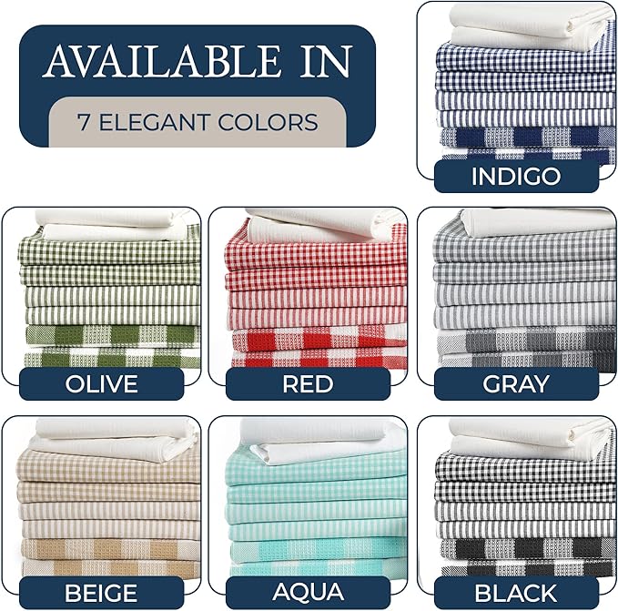 LANE LINEN Kitchen Towels Set