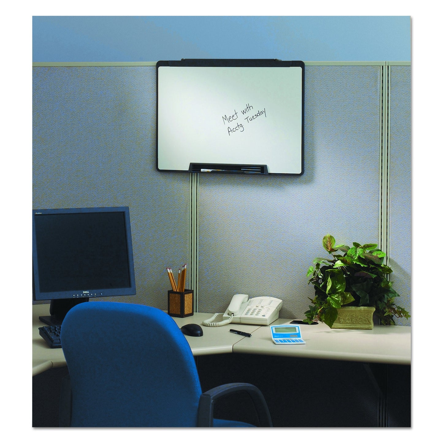 Quartet MMP25 Motion Portable Dry Erase Board, 24 x 18, White, Black Frame