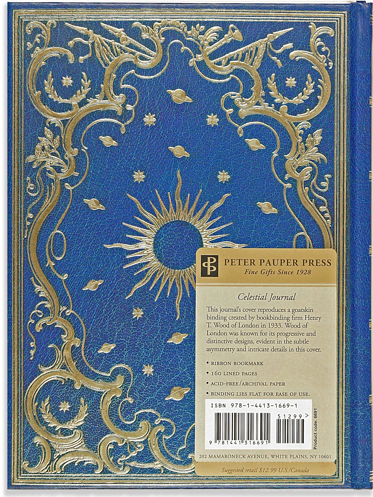 PETER PAUPER PRESS Celestial Journal (Diary, Notebook)