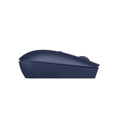 Lenovo 540 Wireless Computer Mouse for PC, Laptop, Computer with Windows or Chrome OS - 2.4 GHz USB-C Wireless Pairing Receiver - Compact Size - 18-Months Battery Life - Ambidextrous -Abyss Blue
