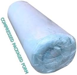 Dogbed4less High Density Solid Gel Infused Memory Foam Pad Dog Pet Bed + Internal Waterproof Cover (34x27x3 Inches)