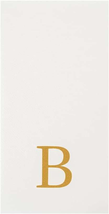Luxenap 15.8 X 7.9 Inch Linen-Feel Guest Towels, 2000 Lettered Hand Towels