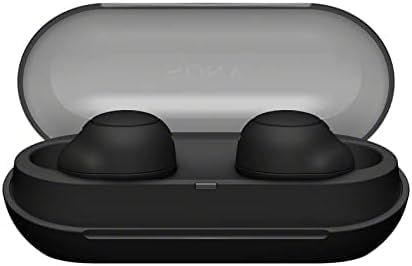 Sony WF-C500 True Wireless Headphones - Up to 20 Hours Battery - Charging case - Voice Assistant Compatible - Built-in mic for Phone Calls - Reliable Bluetooth - Black