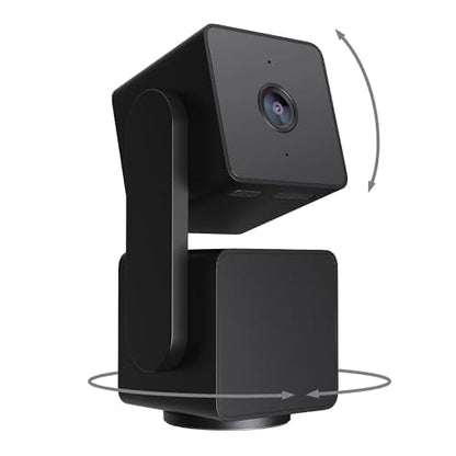 WYZE Cam Pan v3, Indoor/Outdoor IP65-Rated 1080p Pan/Tilt/Zoom Wi-Fi Smart Home Security Camera with Color Night Vision, 2-Way Audio, Compatible with Alexa & Google Assistant, Free Expert Setup