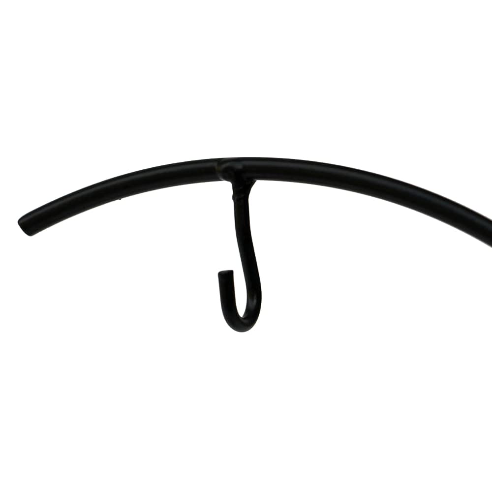 WOCTDTHW Ornament Display Stand Holder Iron Hanger for Chrismas Hanging Glass Globes (C Shape 2 Pcs)