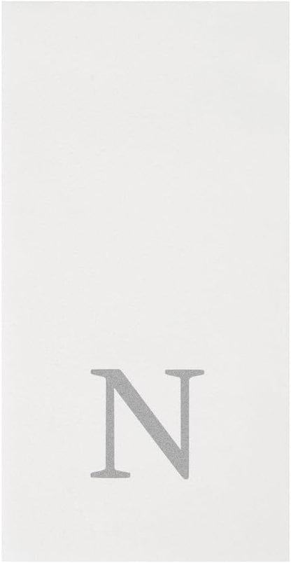 Luxenap 15.8 X 7.9 Inch Linen-Feel Guest Towels, 2000 Lettered Hand Towels