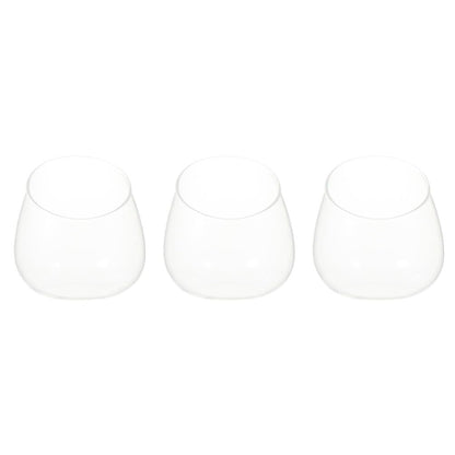 GANAZONO Landscape Bottle Decoration 3 Pack Glass Vase for Plants Miniature Ornament