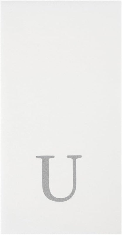 Luxenap 15.8 X 7.9 Inch Linen-Feel Guest Towels, 2000 Lettered Hand Towels