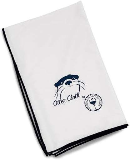 Trendy Bartender Toast to Perfection Microfiber Glass Polishing Lint-Free Cloth